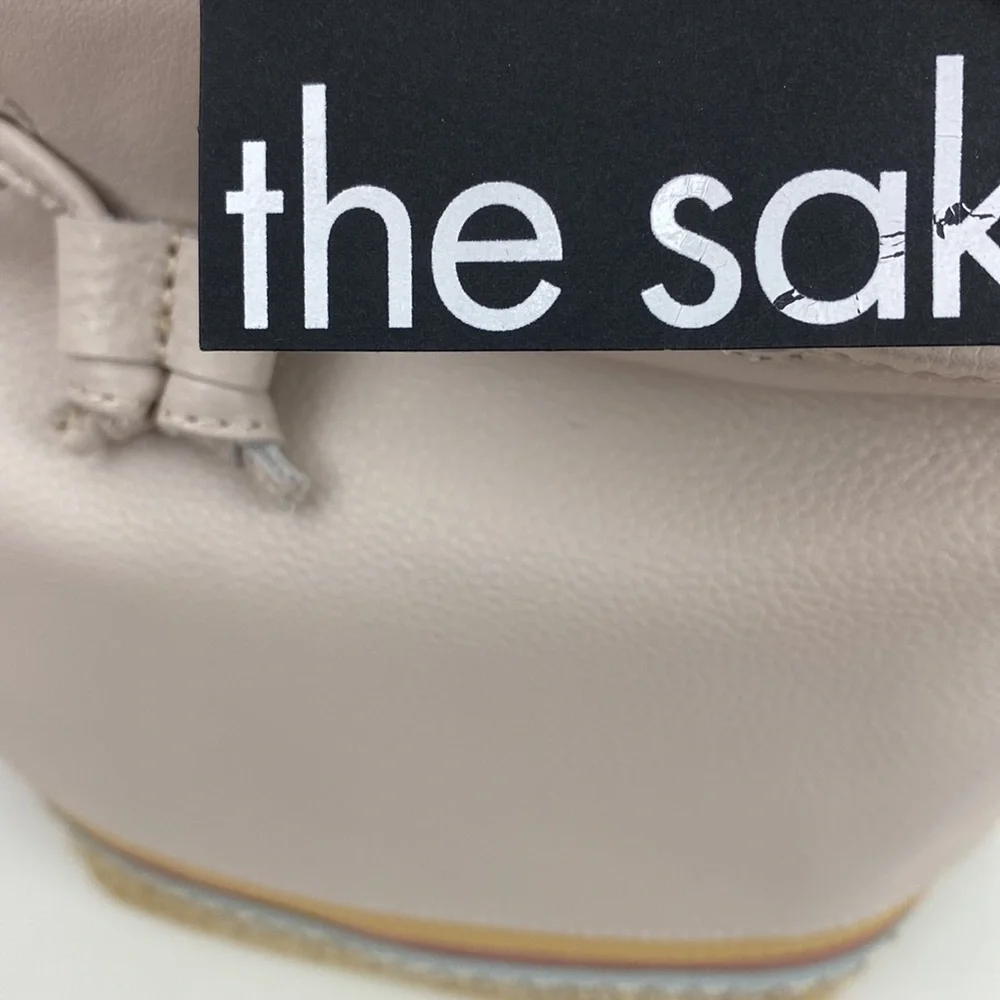 The Sak genuine leather drawstring crossbody handbag with magnetic closure NWT! - Picture 6 of 16